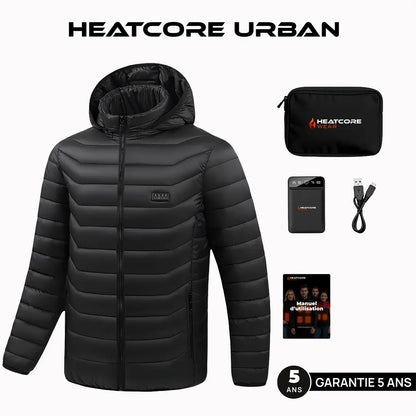 Heatcore Urban 8 – Unisex Heated Down Jacket